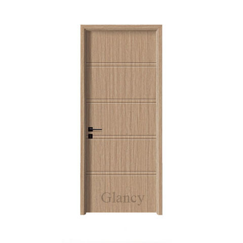 One Stop Solution Windproof Chinese Simple Design Wood Interior Door Front ABS Door