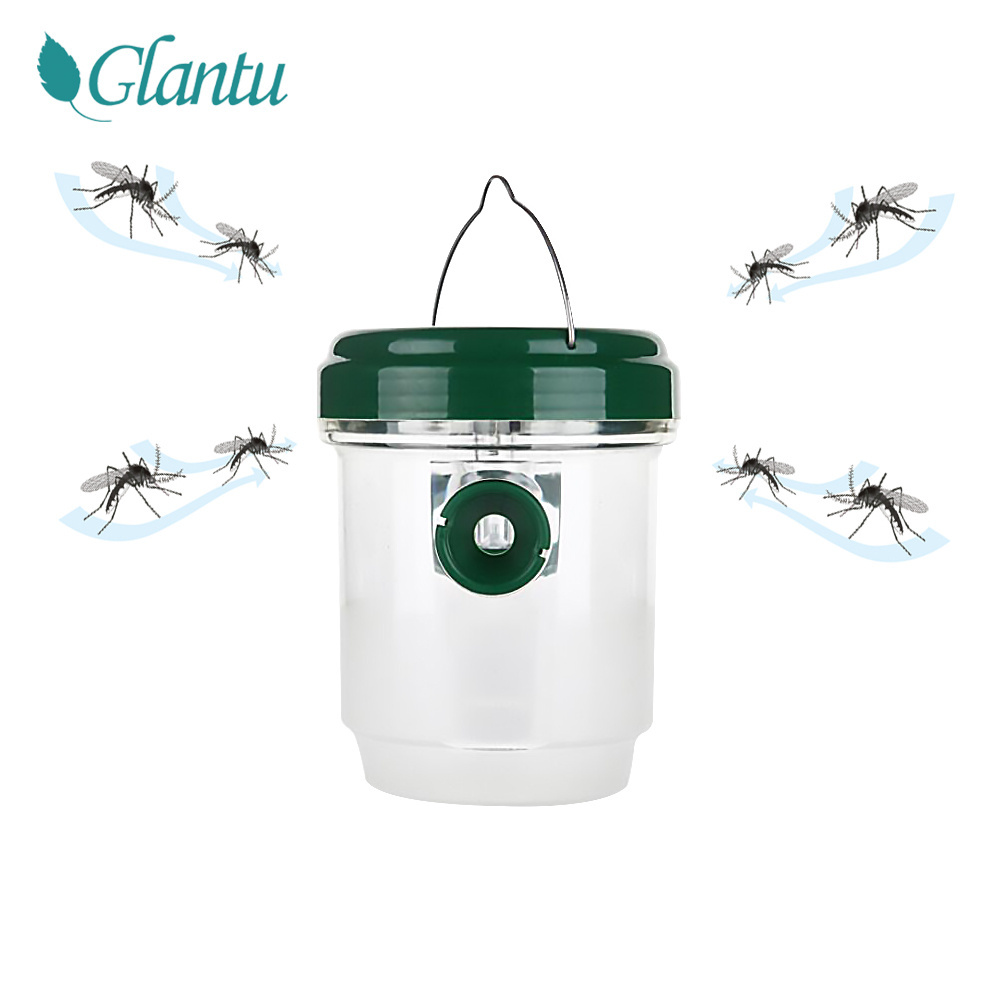 Solar Powered Wasp Trap Catcher Killer with UV LED Light, Traps & Wasp Traps for Outdoors