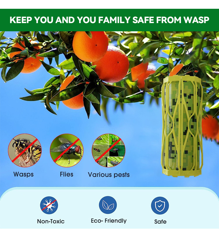 RESCUE! Wasp trap for bee non-toxic hanging outdoor TrapStik