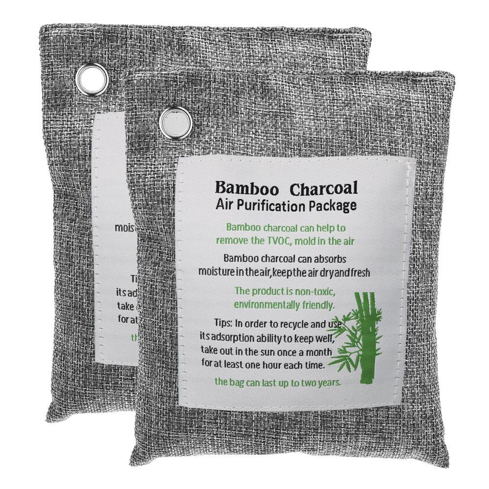 Charcoal Odor Absorber - Bamboo Activated Carbon activated bamboo charcoal air purifier Bags