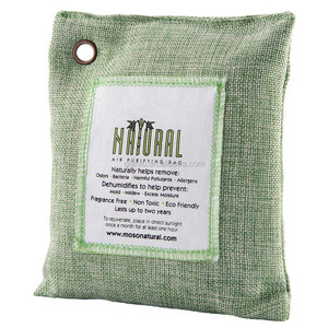 Bamboo charcoal bag air purifying bag absorb the odor and air moisture