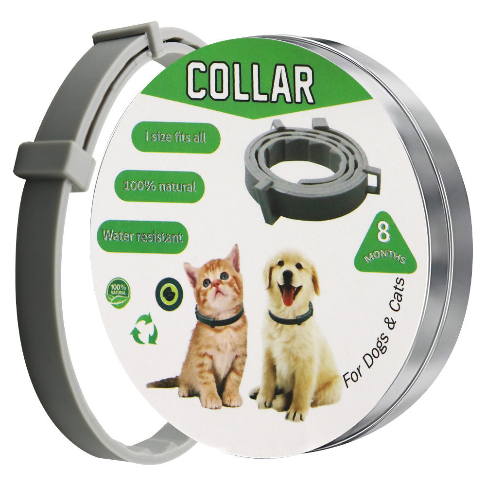 Flea and Tick Collar for Dog, Made with Natural Plant Based Essential Oil, Safe and Effective Repels Fleas and Ticks