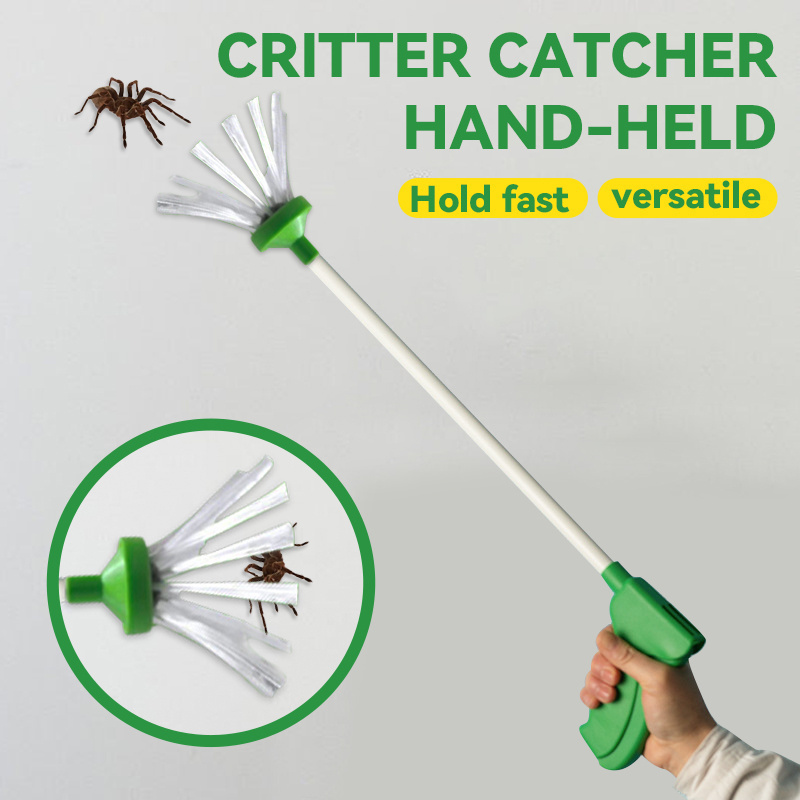 Eco-friendly Long Handle Insect Catch Grab Critter Catcher Spider and Insect Catcher