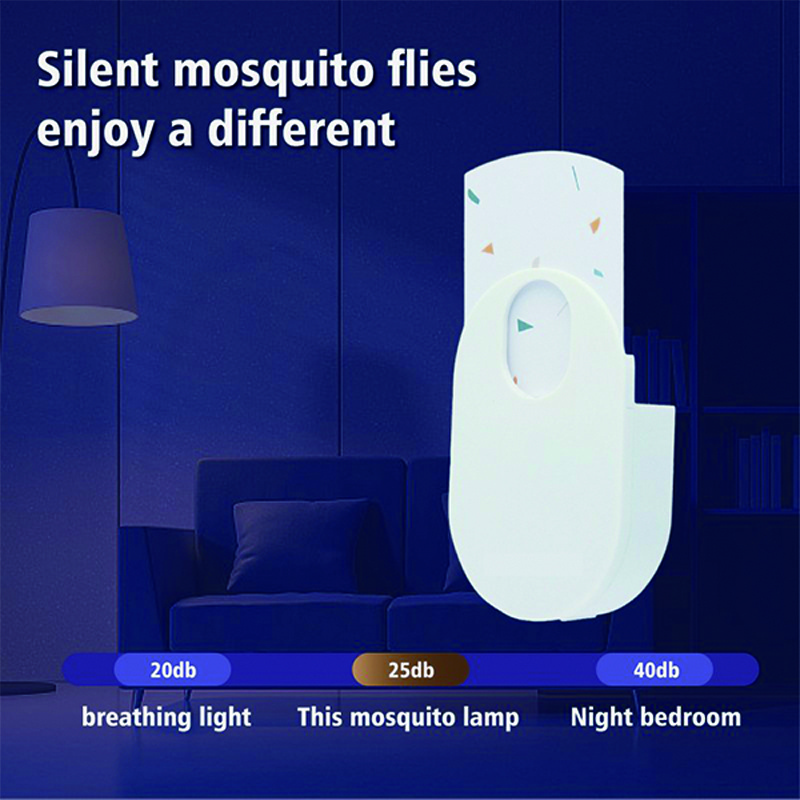 Electrical UV Flying Insect Trap Plug with Pad for Killing Bed Bugs and Moths Solid State Mosquito-Killing Lamp