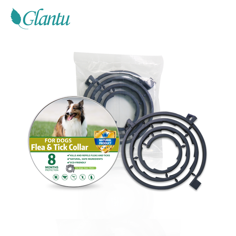 Flea and Tick Collar for Dog, Made with Natural Plant Based Essential Oil, Safe and Effective Repels Fleas and Ticks