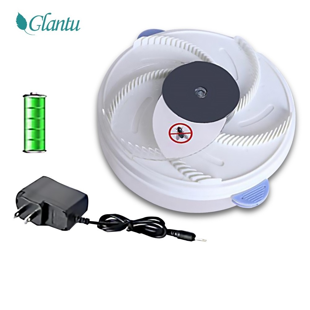 Automatic Electric Fly Trap Device Fly Mosquito Midges Catcher Device with Trapping Food USB Cable