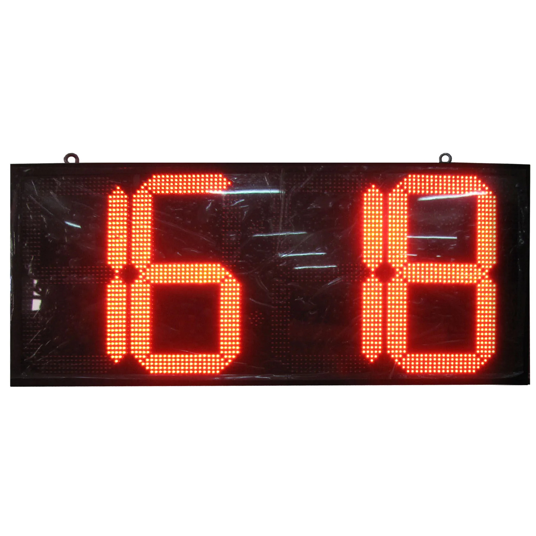 Outdoor Led Clock Time Date Temperature Sign