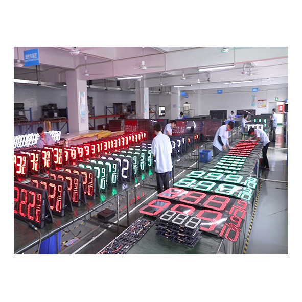 Factory Direct Led Gas Price Sign Petrol Station Digital Number Display