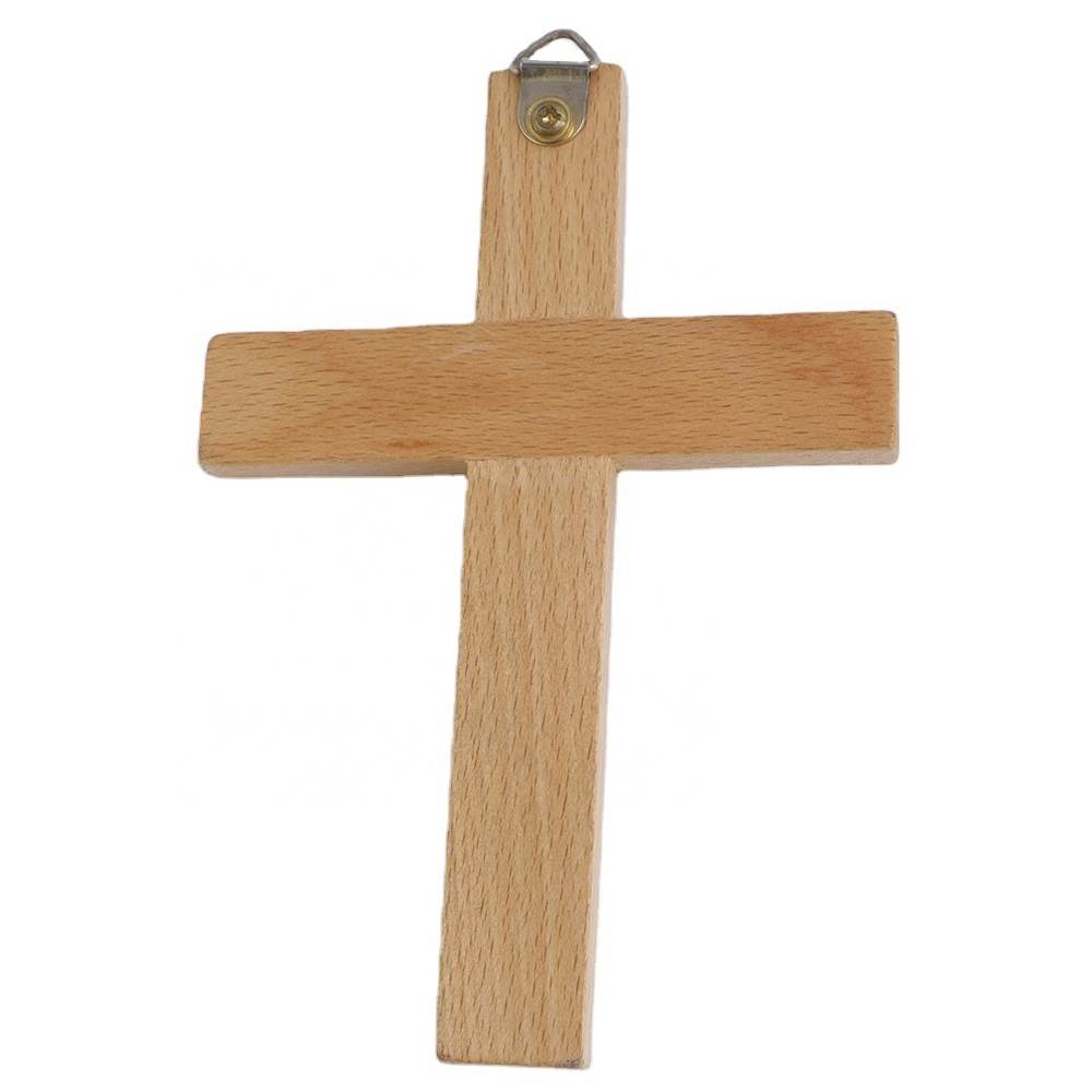 High Quality Christian Gift Wood Wall Cross Wooden Hanging Crucifix