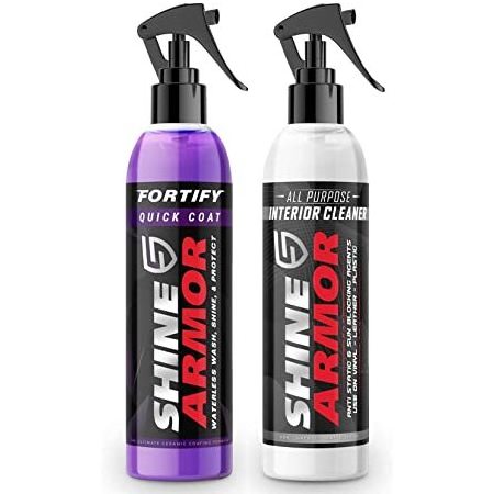 SHINE ARMOR Fortify Quick Coat, Ceramic Coating, Car Wax Polish Spray