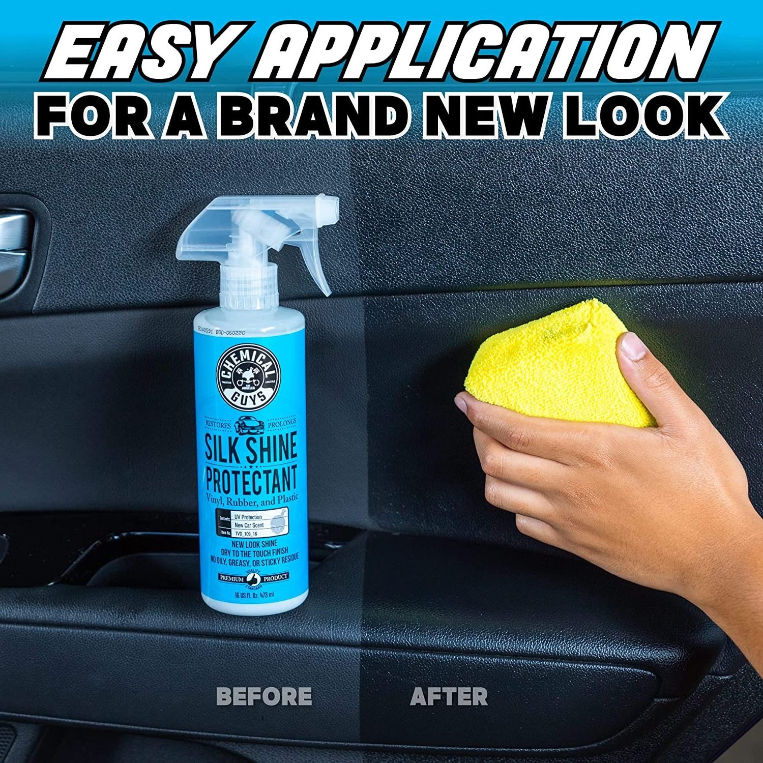 Factory price   Silk Shine Spray-able Dry-To-The-Touch Dressing and Protectant for Tires, Trim, Vinyl, Plastic