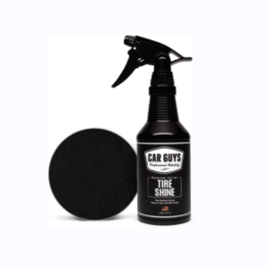 High shine effect  Tire Shine - Easy to Use Tire Dressing with Applicator Pad18 Oz Kit