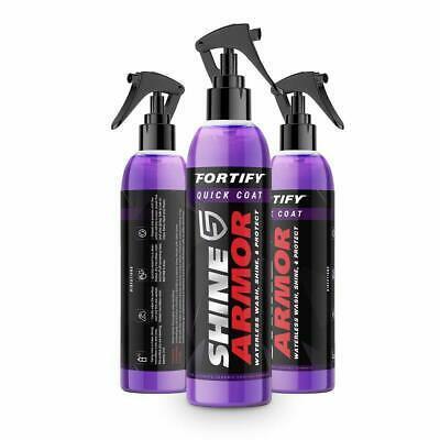 SHINE ARMOR Fortify Quick Coat, Ceramic Coating, Car Wax Polish Spray