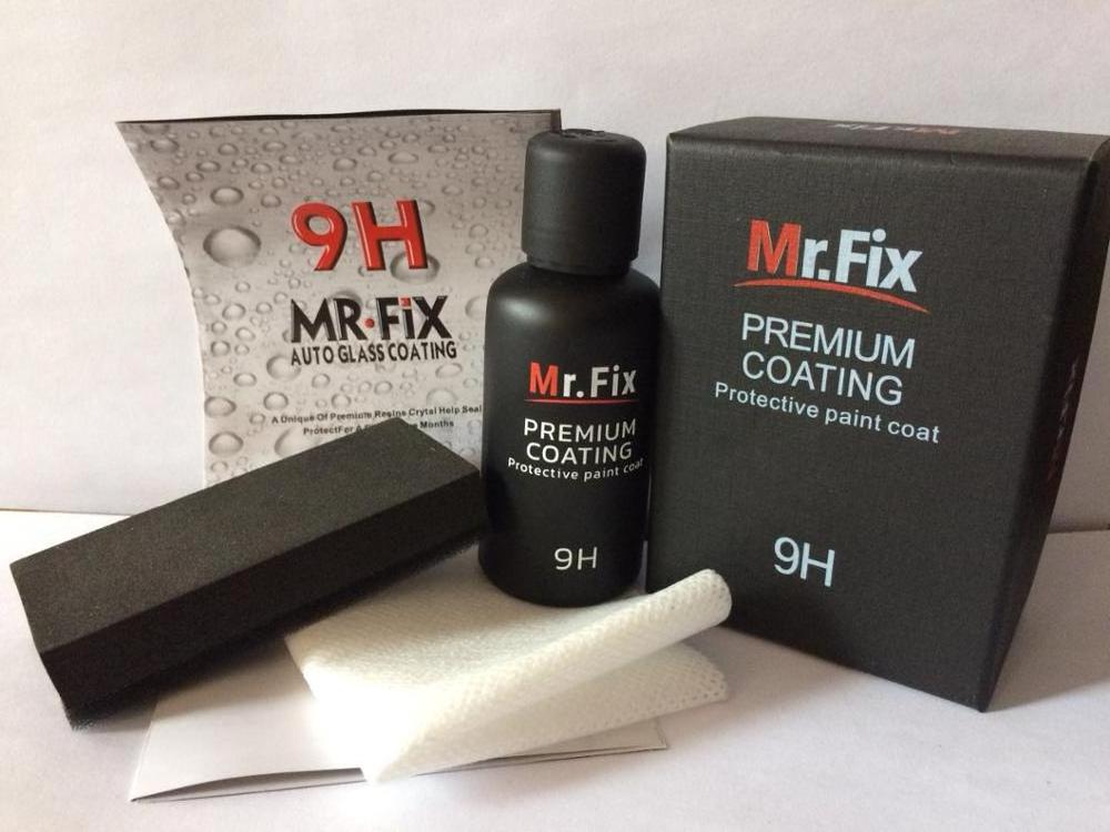 Coater Pro 50ML 9H Crystal Coating Super Hydrophobic High Gloss Shiny car Nano Ceramic Coating Liquid Glass Mr Fix 9h for car