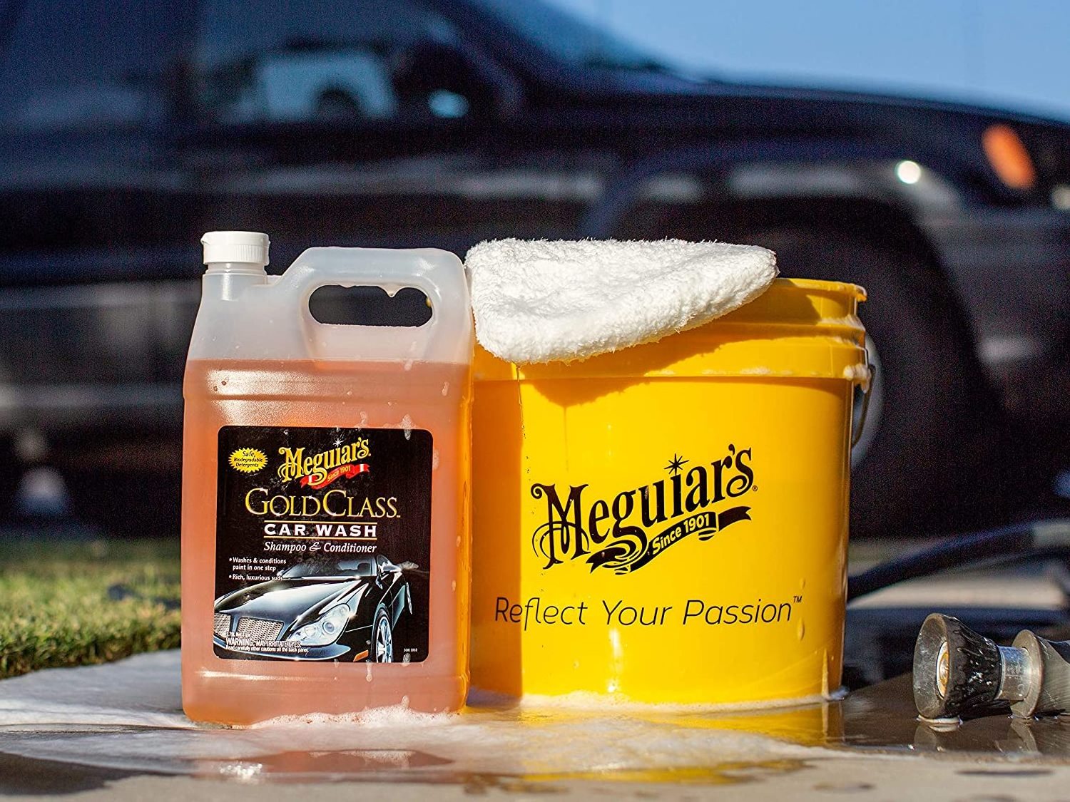 Meguiar's Gold Class Car Wash Car Wax Polish Spray Waterless Car Wash Liquid Glass Super Hydrophobic Scratch Repair Anti-scratch