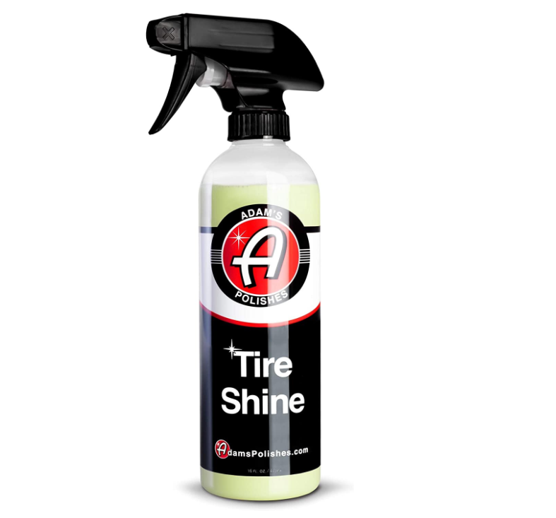 Adam  Tire Shine Spray  W/Tire Applicator After Wheel Cleaner Ceramic Coating Car Wax Like Tire Protection