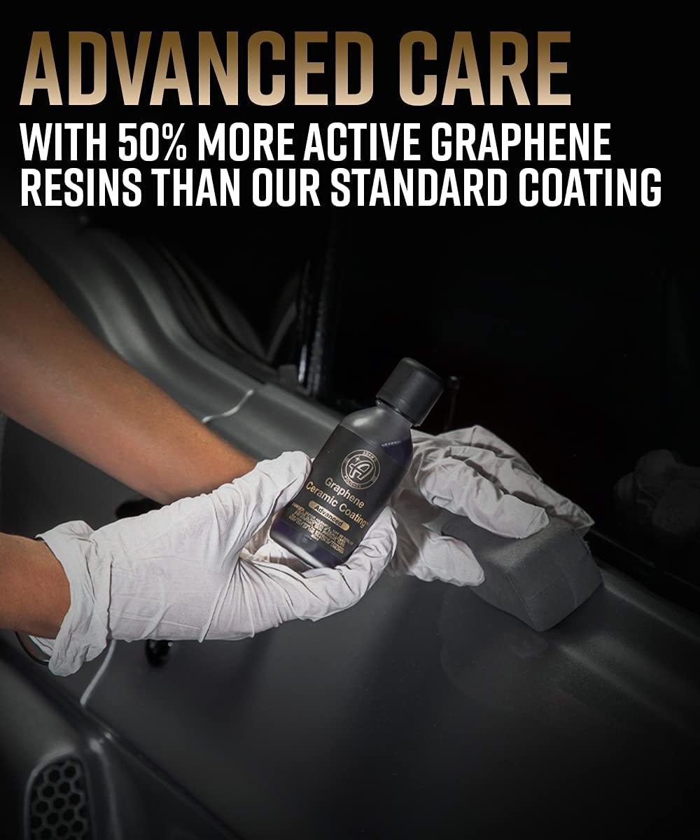 adam  Advanced Graphene Ceramic Coating 60ml 10H Graphene Coating for Car Detailing Professionals  Patented UV Glow Technology