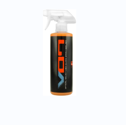 High shine effect  Chemical Guys optical Select High Gloss Spray Sealant & Quick Detailer 16 oz, Orange Scent