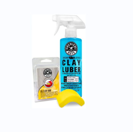 Factory directly salesOG Clay Bar & Lubber Synthetic Lubricant Kit, Light/Medium Duty (16 oz) (2 Items) , Yellow