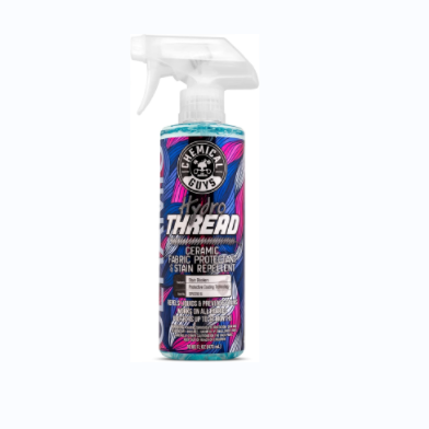 High shine effect  Chemical Guys SPI22616 HydroThread Ceramic Fabric Protectant & Stain Repellent  16 oz.