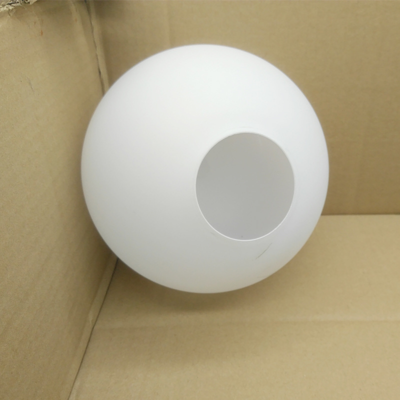 Modern White Opal Round Glass Light Shade Cover for Pendant Lamp