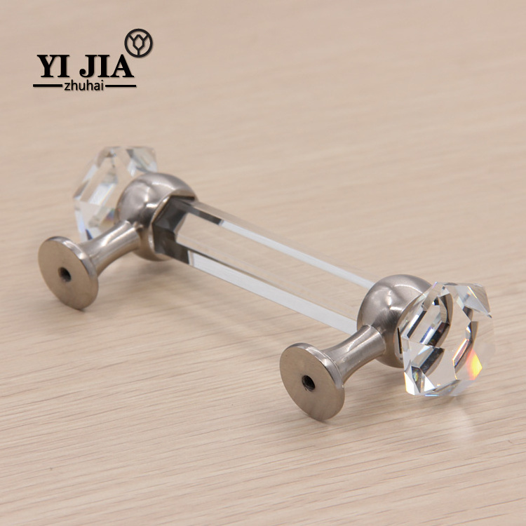 bedroom furniture wardrobe long door handle glass drawer pulls