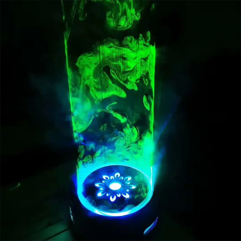 2024  new design custom logo led hookah shisha base with laser lounge hookah led light hookah shisha