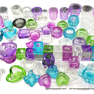 Hot Sale Colored Tealight Candle Holders for Table Centerpieces in Bulk