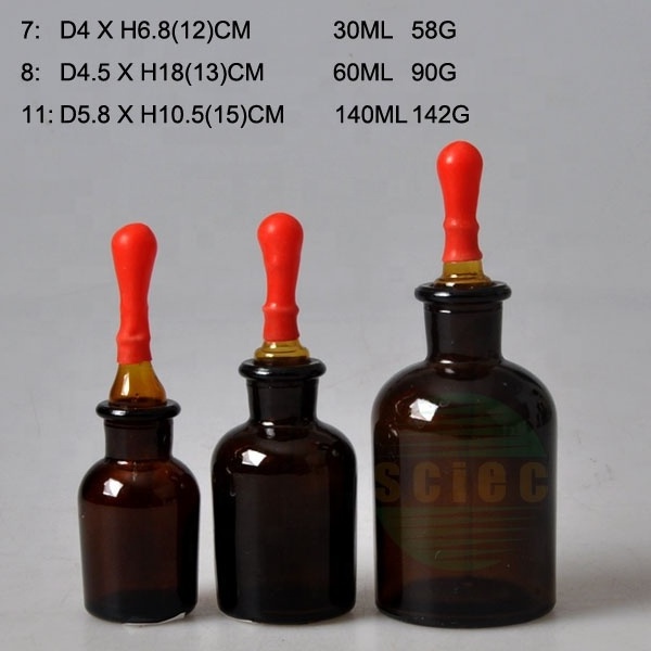 wholesale 30ml 60ml 125ml 250ml 500ml 1000ml  wide mouth bottle jars blue/green glass apothecary jar