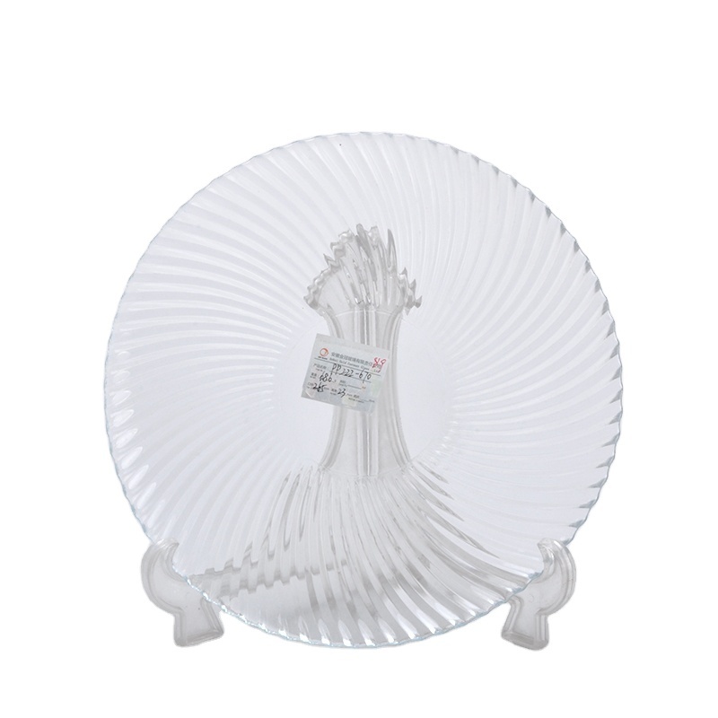 Factory direct sales, glass fruit plate, dinner plate