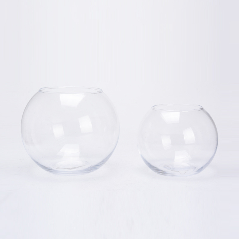A closer look at Odyssey Large Clear Glass Goldfish Bowls