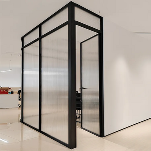 New design soundproof aluminum office partition wall panel divider for office