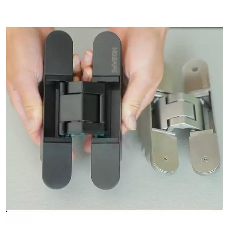 heavy duty wood hidden cross hardware invisible gate hinge 3d adjustable concealed door hinge