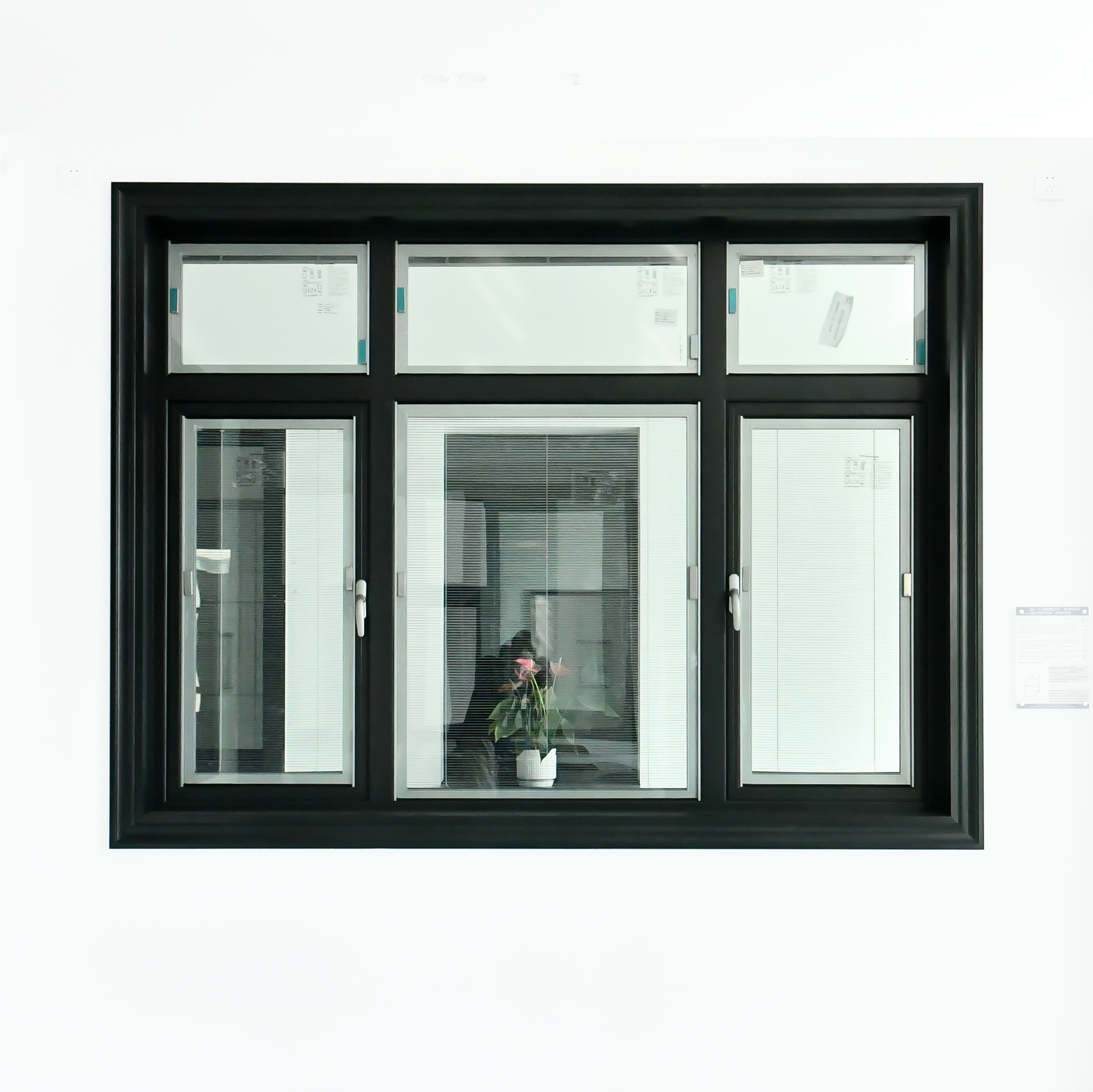 House Glass Windows Customizable Design Aluminium Casement Window