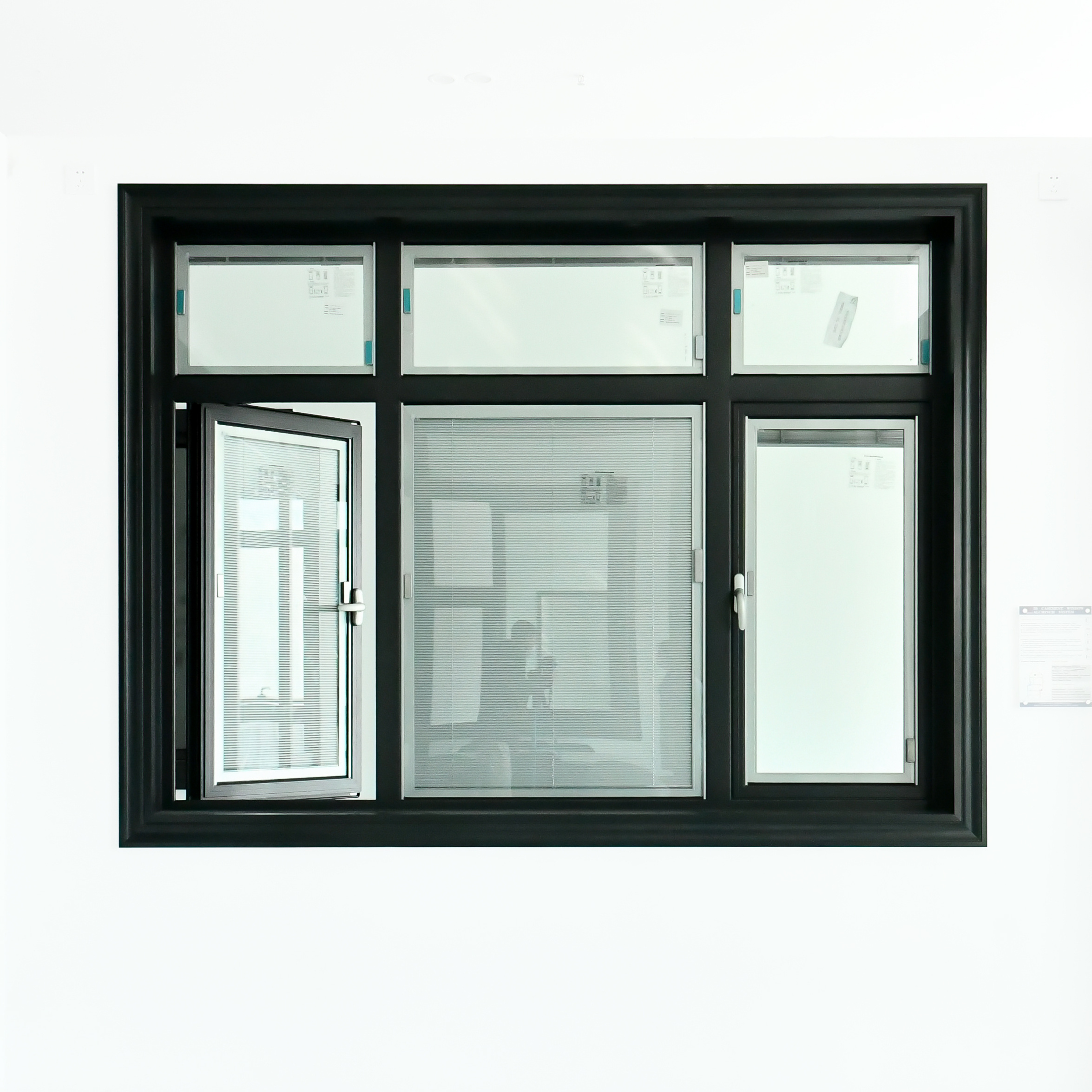 House Glass Windows Customizable Design Aluminium Casement Window