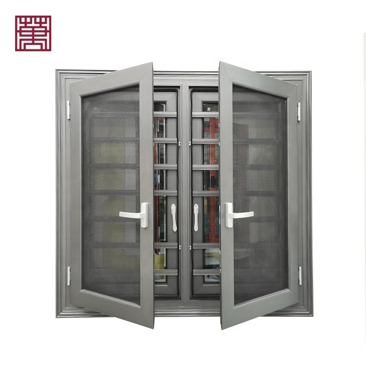 WANJIA designed screen aluminum casement window