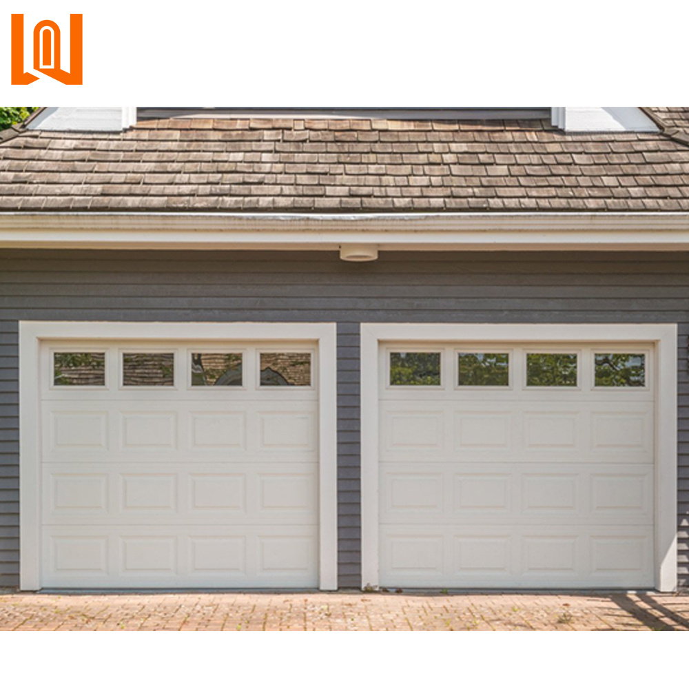 Manufacturer Modern Exterior Electric Aluminum Automatic Sectional Garage Door