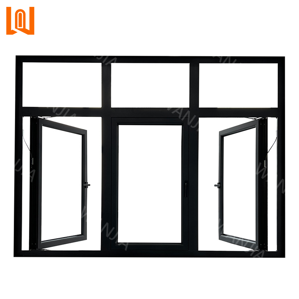 House Glass Windows Customizable Design Aluminium Casement Window