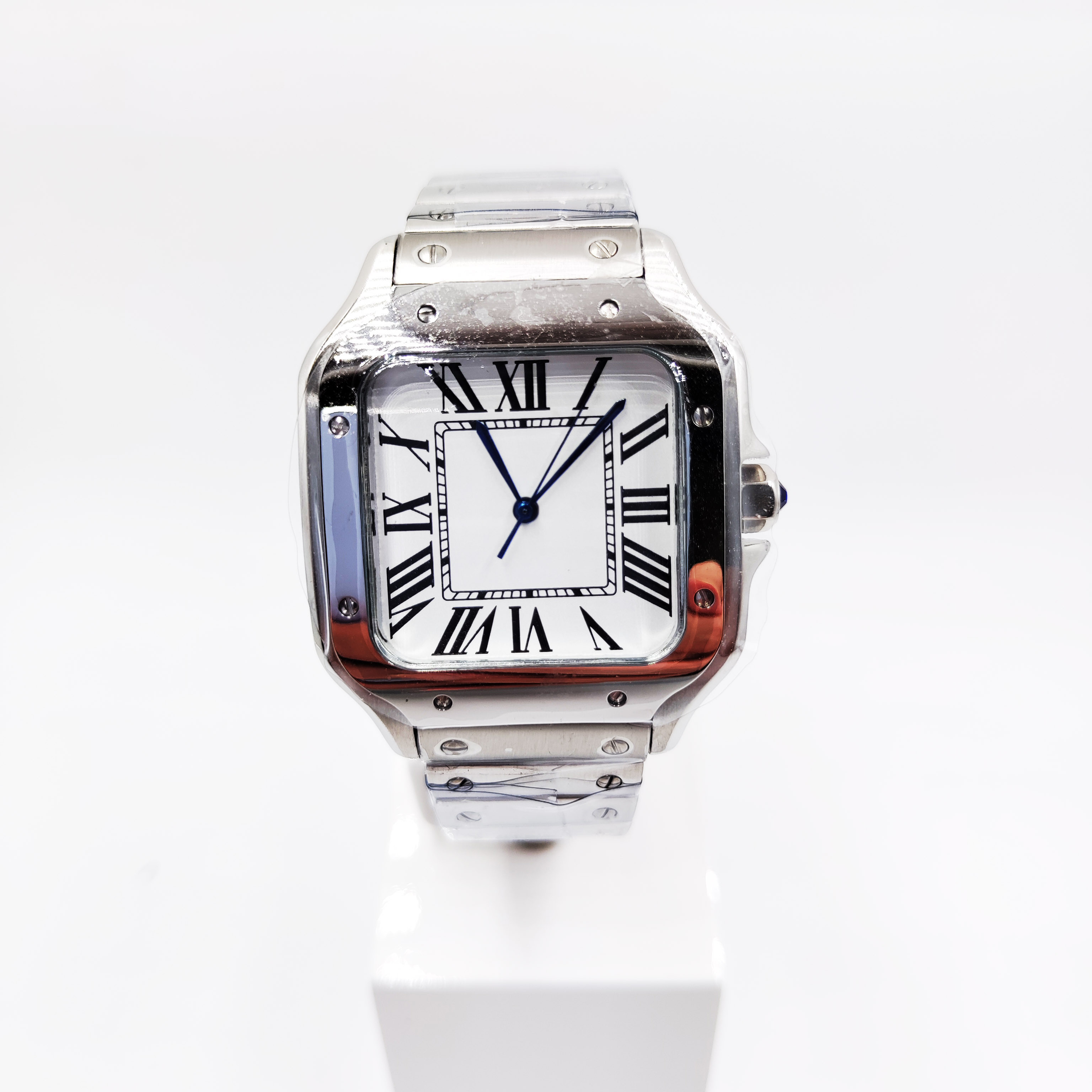 2024 Custom LOGO classic square luxury watch unique men and women automatic mechanical casual fashion man watches OEM ODM