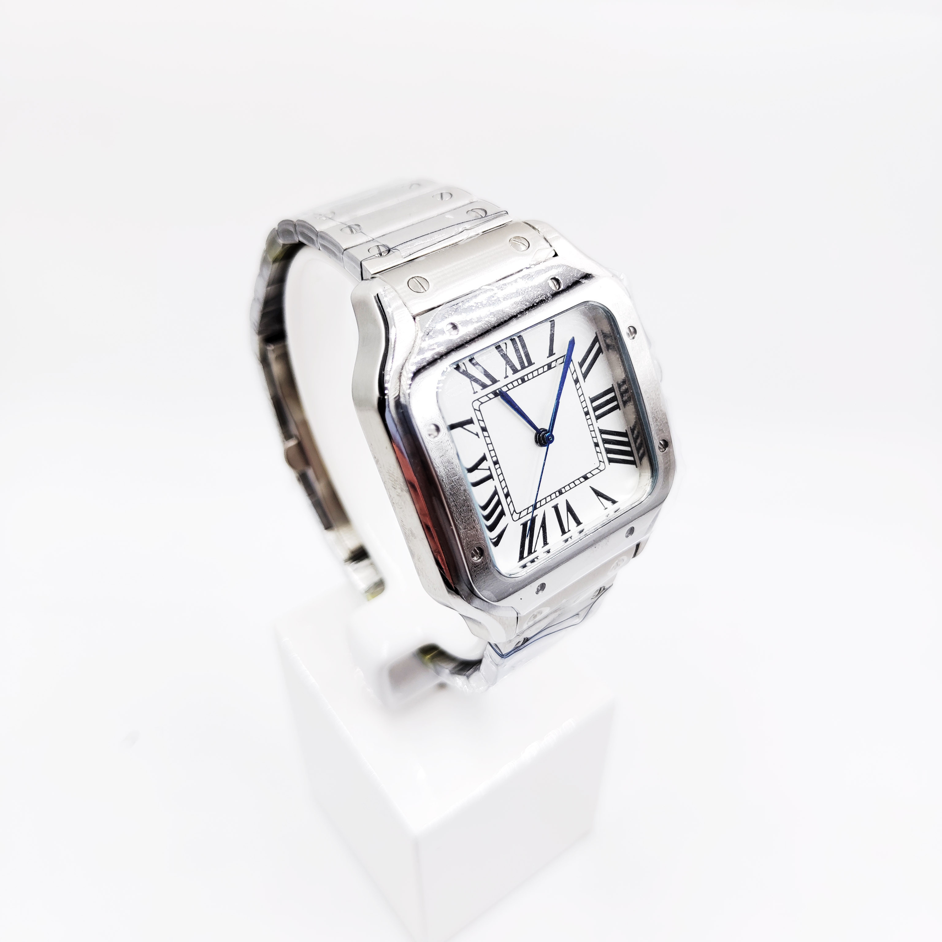 2024 Custom LOGO classic square luxury watch unique men and women automatic mechanical casual fashion man watches OEM ODM