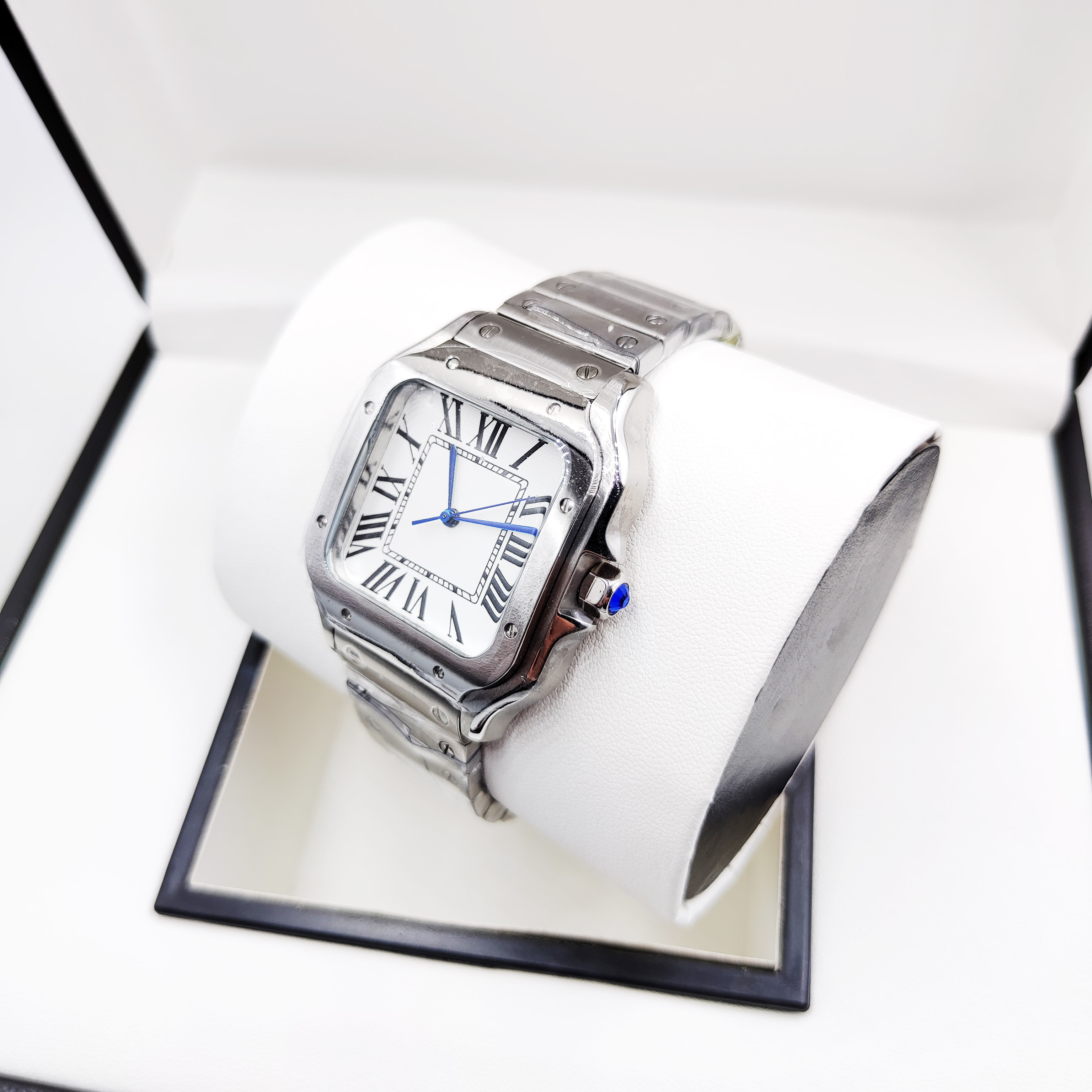 2024 Custom LOGO classic square luxury watch unique men and women automatic mechanical casual fashion man watches OEM ODM