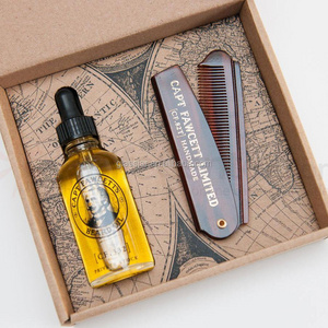 2/3oz gift box packing dropper bottle, beard oil bottle