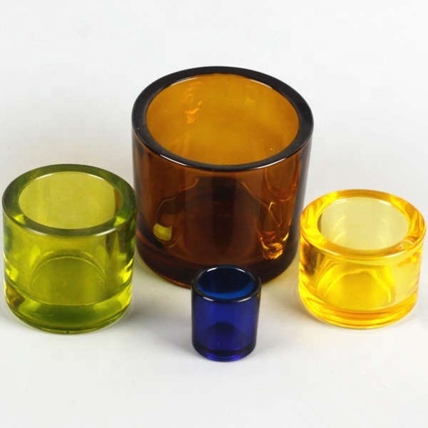 Heavy Glass Votive and Tea Light Candle Holders