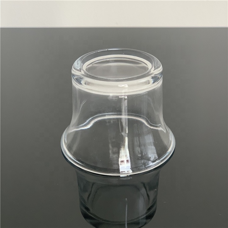 Clear Glass Tea Light Holder, 2.5