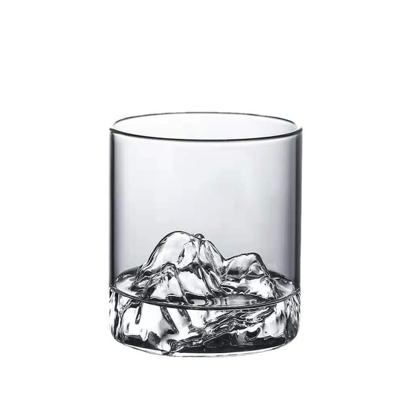 170ml 300ml luxury personalized wine mountains glasses gift whiskey glass cup