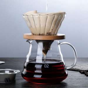 Pour Over Glass Coffee Maker Set