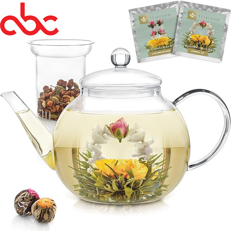 Premium Blooming Tea Ball Chinese Dragon Pearl Scented Tea Gift Flowering Tea Ball