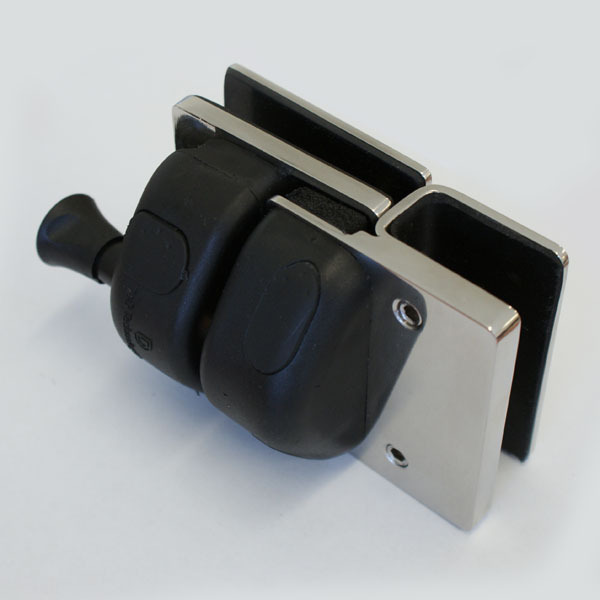 stainless steel magnetic  glass to glass gate latch for pool fencing