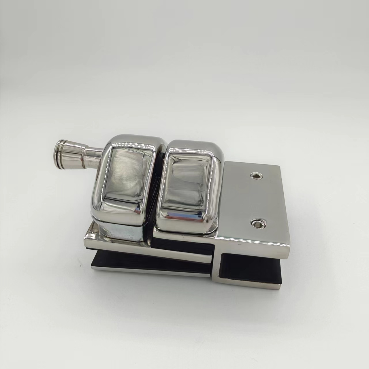 stainless steel magnetic  glass to glass gate latch for pool fencing