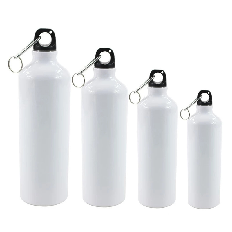 400 500 600 750ml White Blank Sublimation Water Sports Bottle Screw Aluminum Outdoor Sports Bottle manufacturer